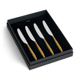 Jessica McCormack Shell Flatware Set Luncheon Knives 4-Piece Set - Gold