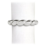Jessica McCormack Shell Napkin Rings - Set of 4 - Platinum