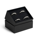Jessica McCormack Shell Napkin Rings - Set of 4 - Platinum
