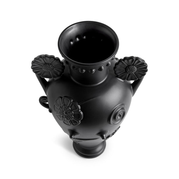 Pantheon Persephone Vase - Black