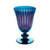 Prism Wine Glasses - Blue (Set of 4)