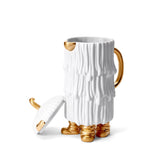 Haas Djuna Coffee + Tea Pot - White - L'OBJET