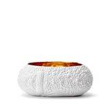 Haas Mojave Desert Bowl - Medium - White + Gold - L'OBJET