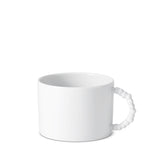 Haas Mojave Tea Cup in White Features Bold Artistry - Reminiscent of Desert Pebbles - Definitive Patterns and Versatile Style