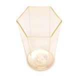 Hex Water Glass - Gold - L'OBJET