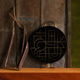 Kelly Behun Circuit Round Tray - L'OBJET