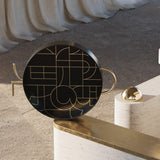 Kelly Behun Circuit Round Tray - L'OBJET