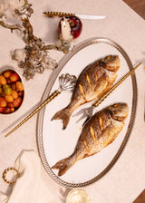 Jessica McCormack Shell Serving 2-Piece Set - Gold