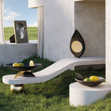 Kelly Behun Leaf Flat Platter on Stand