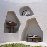 Kelly Behun Leaf Flat Platter on Stand