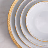 Neptune Bread + Butter Plate- Gold