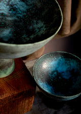 Terra Bowl on Stand - Medium - Bronze