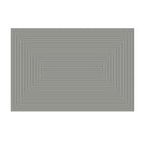 Linen Sateen Concorde Tablecloth - Black + Ecru - L'OBJET