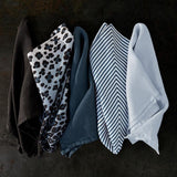 Linen Sateen Napkins - Blue (Set of 4) - L'OBJET