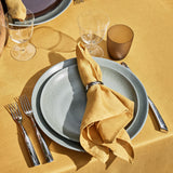 Linen Sateen Napkins - Mustard (Set of 4) - L'OBJET