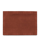 Linen Sateen Placemats - Brick (Set of 4) - L'OBJET