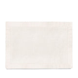 Ecru Linen Sateen Placemats - Hand-Crafted Linen Woven Textile - Luxurious & Intricate Soft Sateen Placemats