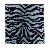 Linen Sateen Tiger Napkins - Blue (Set of 4) - L'OBJET