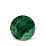 Malachite Canape Plates (Set of 4) - L'OBJET