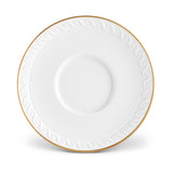 Neptune Espresso Cup + Saucer- Gold - L'OBJET