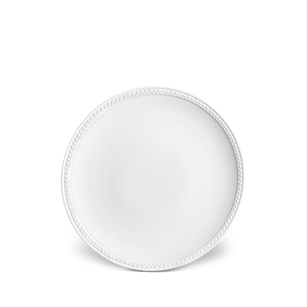 Soie Tresse Bread and Butter Plate in White - Classic Yet Modern Design Made of Porcelain Creates a Contemporary Look on an Ancient Shape