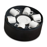 Soie Tressée Espresso Cup + Saucer (Set of 6) - L'OBJET