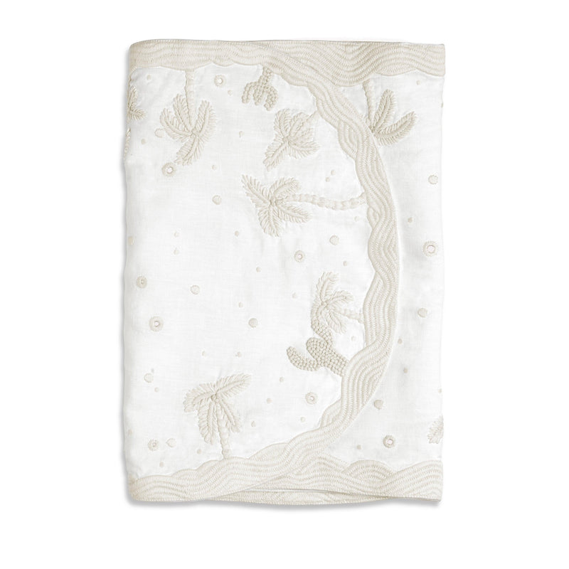 Haas Joshua Tree Table Runner - White - 90x16