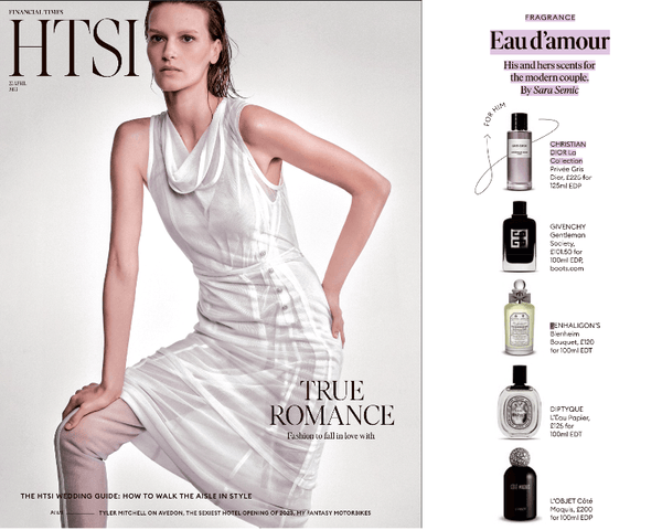 Financial Times HTSI - Cote Maquis featured in "The Fix" list - L'OBJET