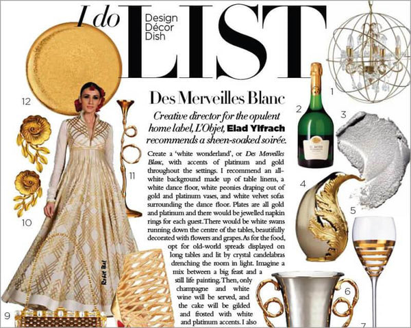 Harper's Bazaar Bride - I Do List - L'OBJET