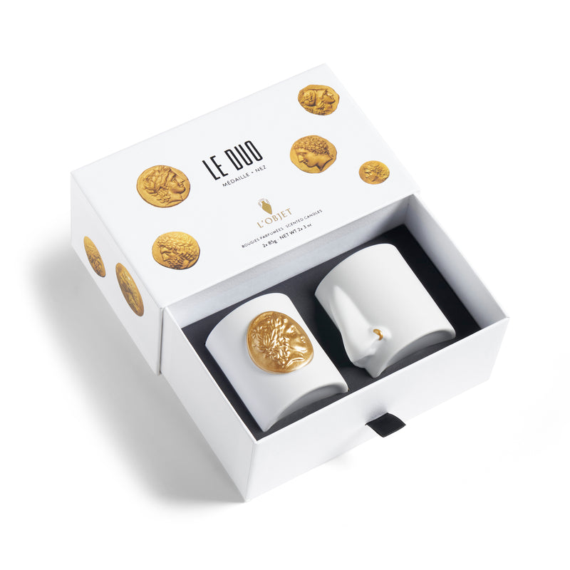 Le Duo - Grand Bazaar + Thé Russe Candles - Small (Set of 2)