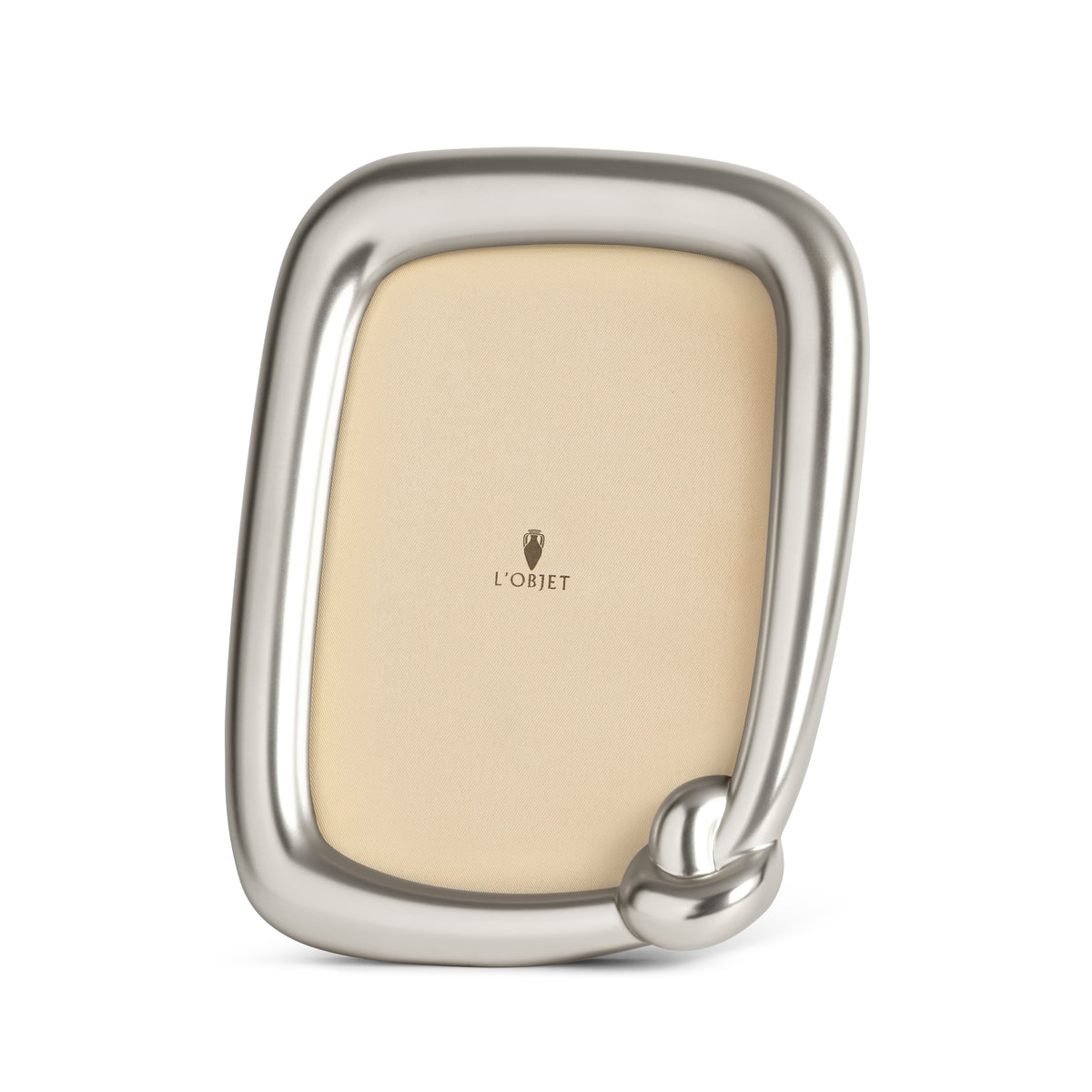 Luxury Handcrafted Picture Frames | Braid Frame - Platinum | L'OBJET
