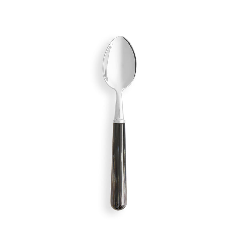 Basic Grey Horn Dessert Spoon