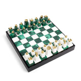 Chess Set - Malachite