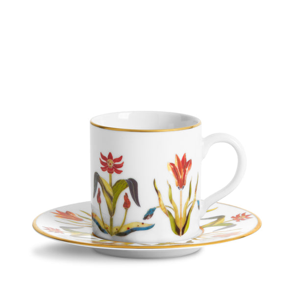 Grand Tour Espresso Cup + Saucer (Set of 6)