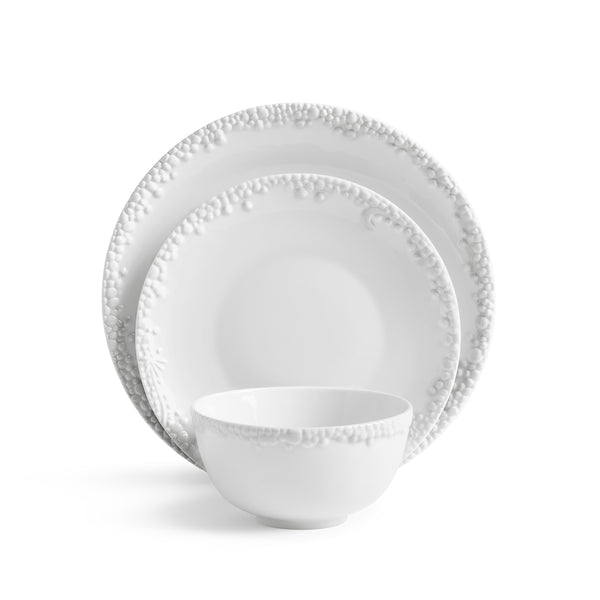 Haas Mojave Dinnerware Set of 3 - White