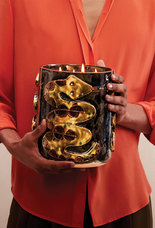 Bucolica Snake Candle