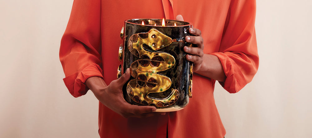 Bucolica Snake Candle
