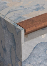 Fortuny Box - Camo Isole Faded Blue