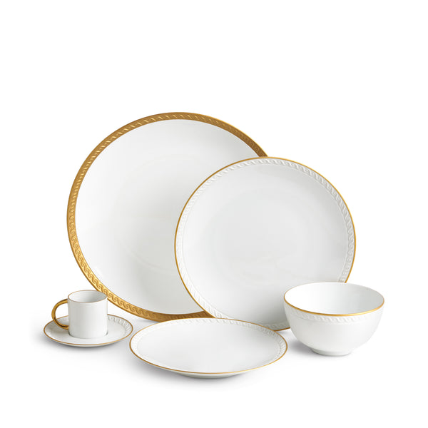 Neptune Dinnerware Set - Gold