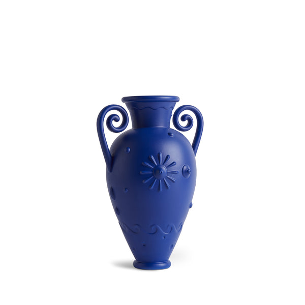 Pantheon Orpheus Amphora Vase - Blue