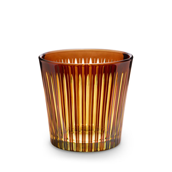 Prism Ice Bucket + Tongs - Amber