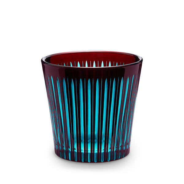 Prism Ice Bucket + Tongs - Bordeaux