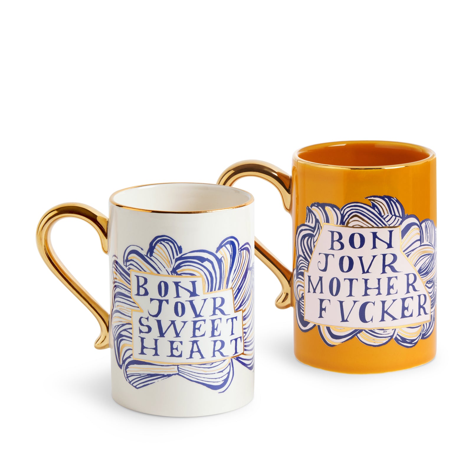 L'OBJET x Ruan Hoffmann| Sweetheart & MotherFucker Coffee/Tea Mug Set
