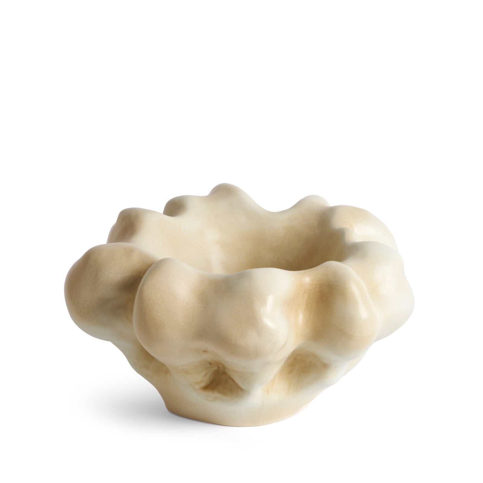 【L'OBJET】Timna Latte ティムナ ボウル インテリア Timna Coupe Bowl - Latte