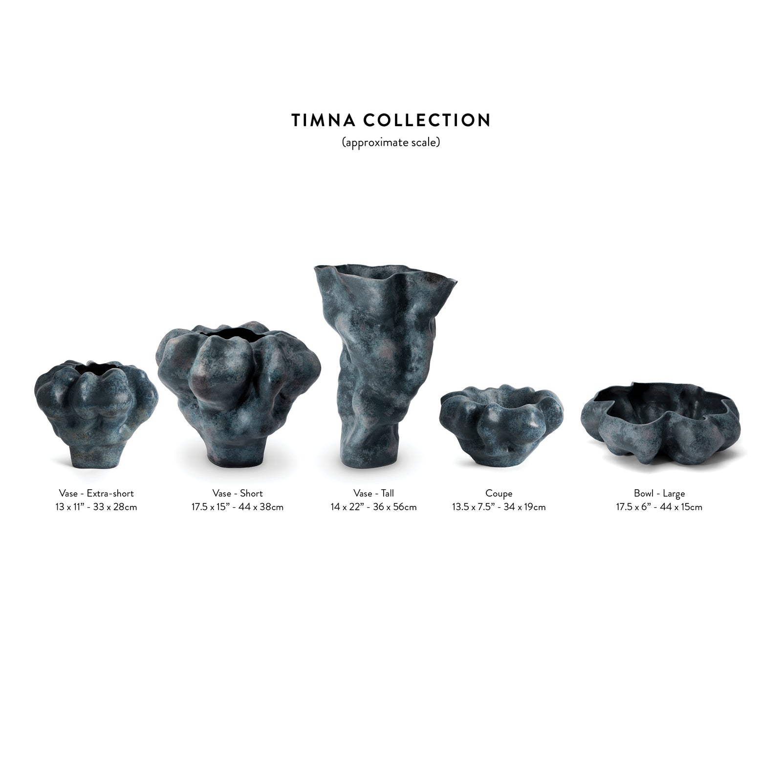 Timna Bowl - Large - Aged Iron - L'OBJET