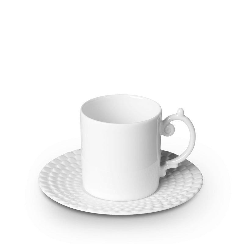 Aegean Espresso Cup + Saucer - L'OBJET