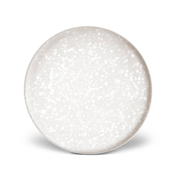 White Alchimie Dinner Plate by L'OBJET