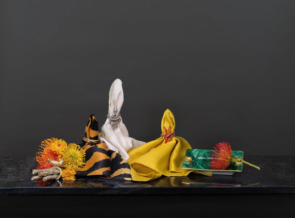 Bird Napkin Jewels (Set of 4) - L'OBJET