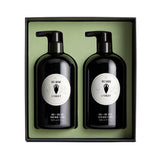 Bois Sauvage Hand and Body Soap + Lotion Gift Set - Fragrant Cleanser - Soothing Blend of Hydrating Elements