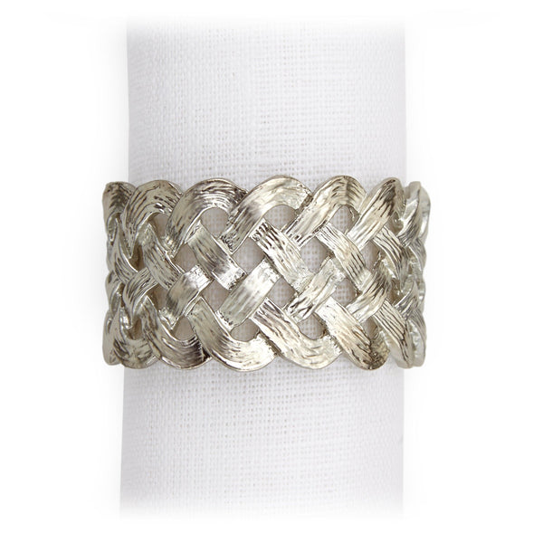 Braid Napkin Jewels (Set of 4) - L'OBJET